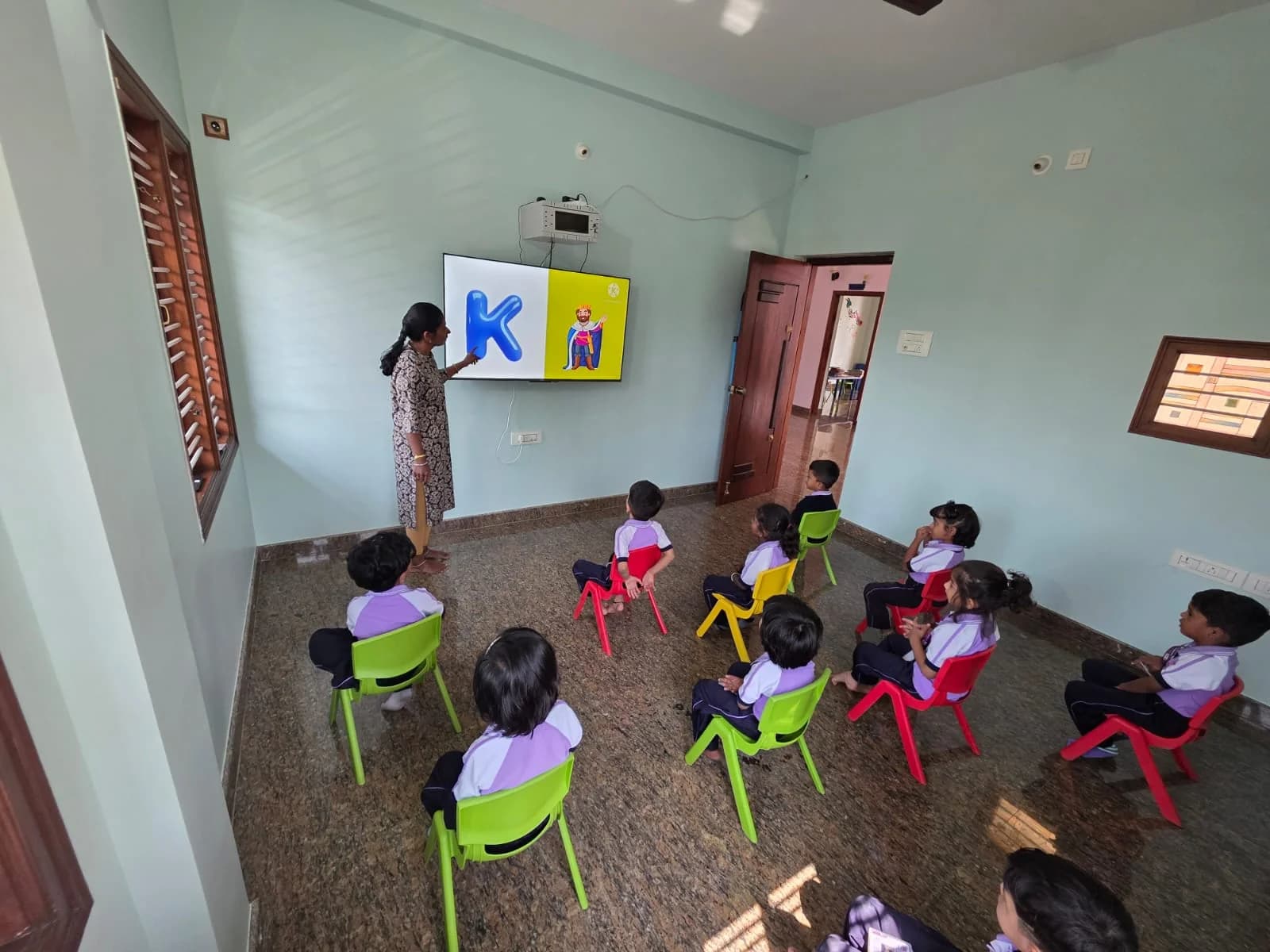 Smart class — alphabet K